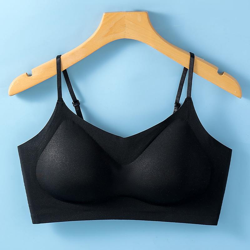 Lightweight Bra ,Ice Silk Material with Strapless Design