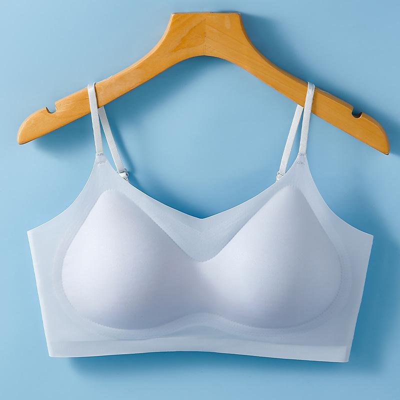 Lightweight Bra ,Ice Silk Material with Strapless Design