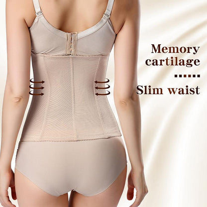 Mesh Six Breasted Belly Band Body Corset Postpartum Belly Slimming Binding Waist Corset Belt Waist Seal Waist Belt Clip