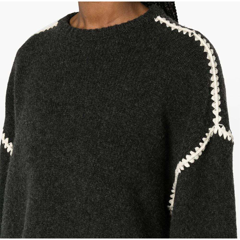 Fashion Loose Women's Autumn And Winter Pullover