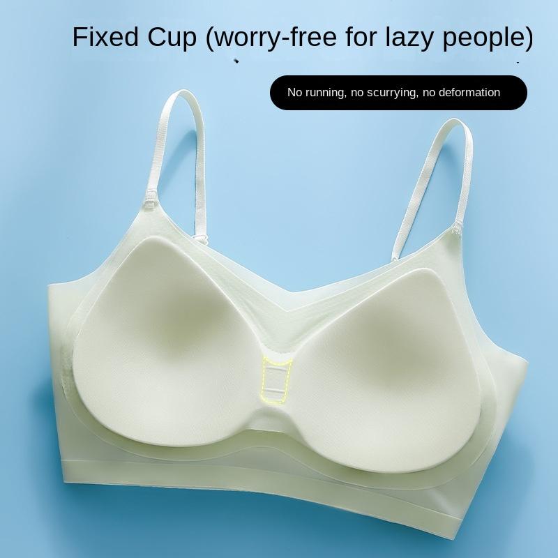 Lightweight Bra ,Ice Silk Material with Strapless Design