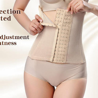 Mesh Six Breasted Belly Band Body Corset Postpartum Belly Slimming Binding Waist Corset Belt Waist Seal Waist Belt Clip